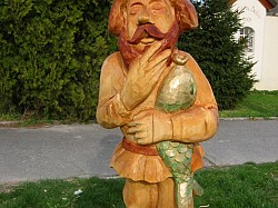 O zlatej rybke - orloj Domica