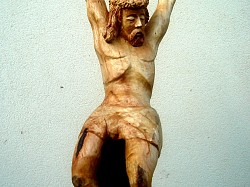 Bičovaný Ježíš zo samorastu