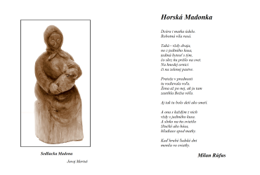 Horská Madonka, Milan Rúfus |